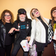 Left to right: Michelle Baer Ghaffari, Don Bolles, Penelope Spheeris, and Keith Morris at the Decline Of Western Civilization Q&A